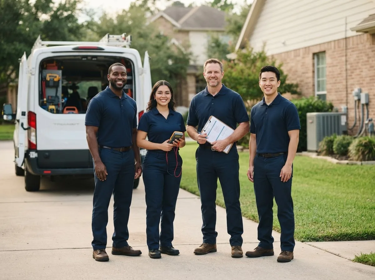 Certified HVAC technician near Brighton, IA